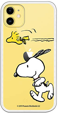Offizielle iPhone 11-Hülle für Snoopy Woodstock und Snoopy Running zum Schutz Ihres Handys. Offiziell lizenzierte Flexible Silikonhülle von Peanuts für Apple