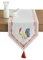 Maison d' Hermine Campagne Tischläufer, 100 % Baumwolle, für Partys, Abendessen, Feiertage, Küche, Frühling/Sommer, 37 x 230 cm