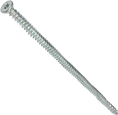 AERZETIX - C48390 - Lot de 20 Vis d'ancrage direct pour béton Ø7.5x212mm tête fraisée conique - à empreint étoile T30 - fixation directe sans cheville