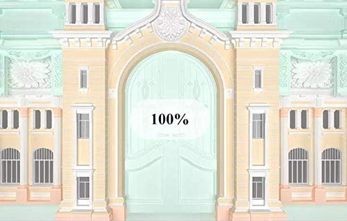 NEWWALLMURAL Papel Pintado 3D Arquitectura Retro Fotomural 3D Papel Tapiz Moderno Papel Pintado Pared Dormitorio 200cmX140cm