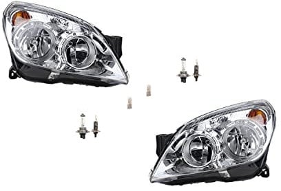 Johns, passend für Opel Astra Scheinwerfer H 03/04- m. Leuchtmitteln Set links & rechts