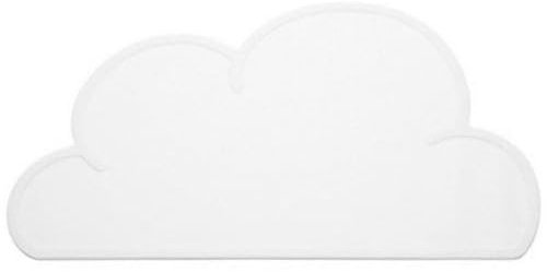 Silicone Cloud Mat Cloud Shaped Placemat Table Mat Silicone Placemat Dining (White, 1)