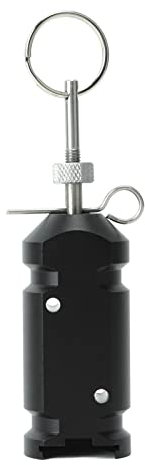 Perimeter Trip Alarm, 4.5V Camping Stolperdraht Alarm Gerät mit 360 Grad Abdeckung, Aluminiumlegierung Perimeter Device für Gebäude Hof, Frühwarnung Sicherheitssystem