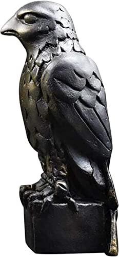 Ornament-Statue, Kunstskulptur, Antiquitäten-Sammlerstücke, Tierstatue, Heimbüro-Dekoration, Ornamente, 1941 Der maltesische Falke, Film-Requisite R, handgefertigte Kunstharz-Skulptur, personalisierba