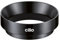 cilio Dosierring BARISTA | Kaffee-Dosierhilfe | Passend für 58 mm Siebträger | Magneten an der Unterseite | Legiertes Aluminium, eloxiert | Ø 6,6 cm, Höhe 2,3 cm | Schwarz