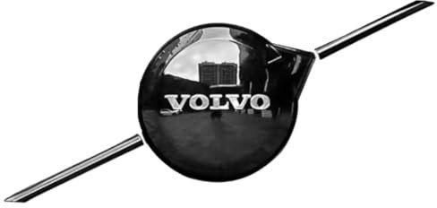 SANNITOU Auto Emblem Aufkleber für Volvo XC60 2022-2023,Autoaufkleber Kühlergrill Front Motorhaube Kofferraum 3D Logo Heckklappen Buchstaben Selbstklebende Ersatz Dekoration