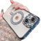 Casechics Compatible with iPhone Case,Luxury Glitter Bling Sparkly[Compatible with Magsafe] Diamond ElectroPlated Soft Shockproof Cover Phone Case (Blue,iPhone 11 Pro Max)