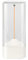 Kids Outer Space Lamp Portable Cordless LED Night Light With Operable Control Rechargeable Modern Lamp For Bedroom Outdoor Nursery Soft Glow Adjustable Brightness NightLights For (White, 16X7X7CM)
