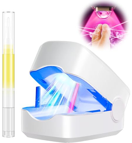 2025 Upgrade Nail Fungus Laser Device【21-day Fastacting】 Anti Fungal Nail Treatment for Toenail FungusTreatment, 940nm Infrared Light 500nm Blue