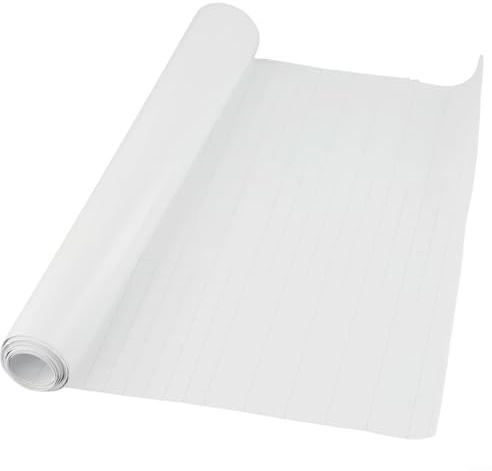 Pellicola adesiva vinilica, 30 x 150 cm, colore bianco lucido, per progetti di miglioramento del veicolo