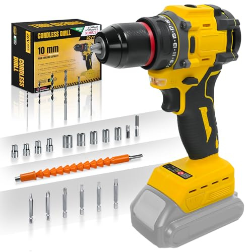 Taladro inalámbrico para batería DEWALT de 20 V
