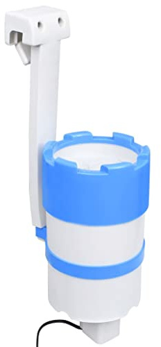 Ziaphsol Pool Einhängeskimmer und Pumpe mit Adapter 16 cm Kunststoff für Aufstellpools, 1700 l/h, 12 V, 20 W, 2,8 L Filterkorb, abnehmbare Reinigung, einfache Montage