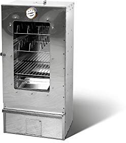 Multifonction Fumoir en acier inoxydable V2 A avec fenêtre