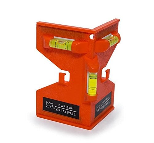 3 x Pfostenwasserwaage Winkelwasserwaage Pfosten Wasserwaage Waage