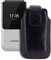 Suncase Original Tasche kompatibel mit Nokia 2720 Flip Hülle Leder Etui Handytasche Ledertasche Schutzhülle Case in schwarz