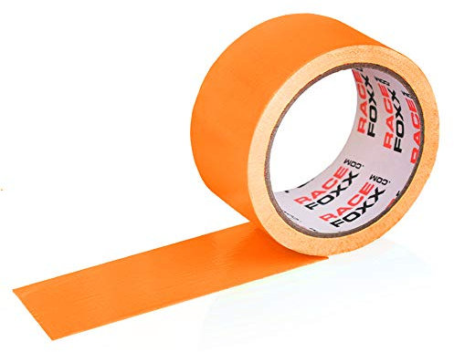 RACEFOXX Gaffa/Gaffer Tape, Gewebeklebeband, Lasso, Panzertape, Klebeband, Kleber, orange