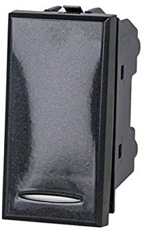 Pulsante Compatibile Con Bticino Axolute (Nero)