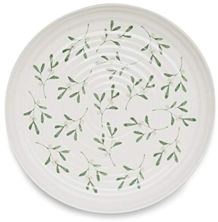 Sophie Conran CPXT76809-XG Portmeirion Mistelzweigplatte, rund, 30 cm, Porzellan