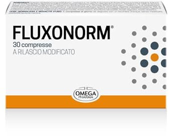 Omega Pharma - Fluxonorm, Integratore Alimentare Utile per la Funzionalità dell'Apparato Urinario - 30 Compresse Deglutibili