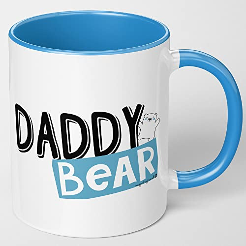 Mugged Off Daddy Bear Mug Gift Dad Birthday, Daddy to Be Gifts, Daddy Gifts, Dad Christmas