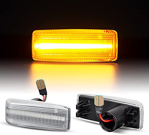 Recambo LED SEITENBLINKER passend für Mercedes W124 | S124 | W201 | W202 | S202 KLARGLAS