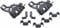 Dishwasher Lower Basket Clips Fits Bosch Neff Siemens 428344