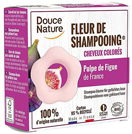 Douce Nature Fleur de Shampooing - Gefärbtes Haar, 85g