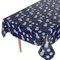 Wachstuchtischdecke Wachstischdecke Tischdecke abwaschbar Gartentischdecke Wachstuch Eckig rund oval 240 x 140cm Schnittkante Pusteblume Blau