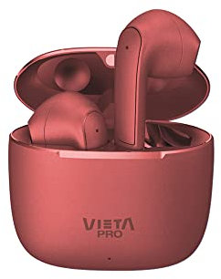 Vieta Pro Auriculares Fit 2, True Wireless, Bluetooth 5.3, Touch Control y Voice Assistant, 16 Horas de autonomía y Acabados en Metal.