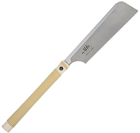 SUIZAN Dozuki Feinsäge 240mm Rip Cross Angle Cut - Professionelle Japansäge Zugsäge Handsäge Holz Saw Holzbearbeitungswerkzeuge