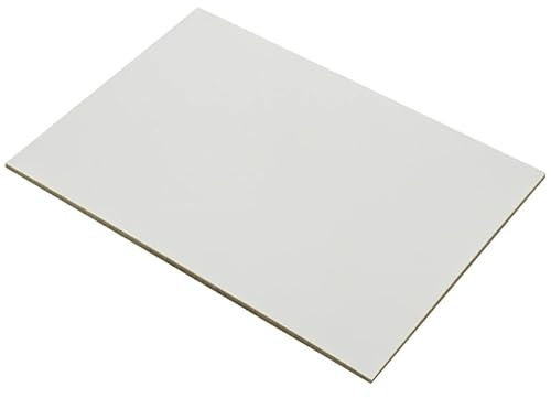 52 North Feuille de Panneau MDF A3 Noir ou Blanc 400 mm x 300 mm – Compatible Laser, décoration d'intérieur, Art et Artisanat, Peinture, Bricolage, Gravure au Laser, découpe CNC, découpe Laser (A