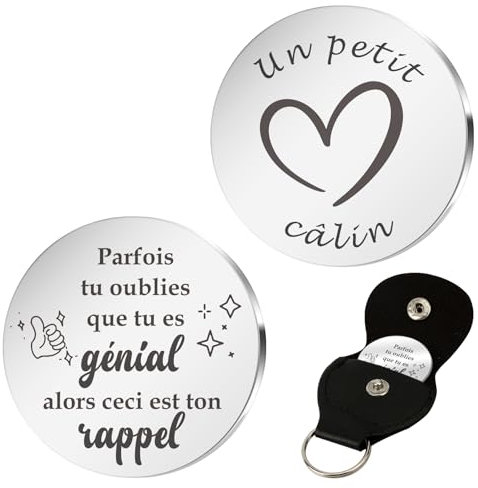 Idée Cadeau Originale - Anniversaire, Noël, Meilleure Amie, Soeur ou Collegue de Travail - Porte-Bonheur pour Fille ou Ado