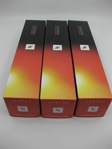 NESPRESSO VERTUO GINSENG DELIGHT Double Espresso - 3 Stangen = 30 Kapseln