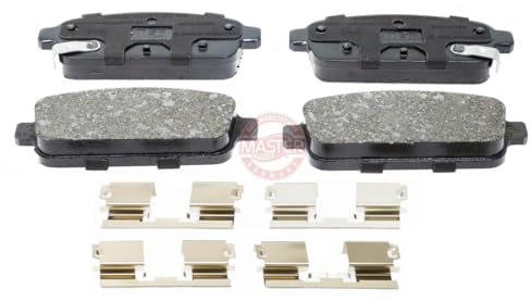 2x BREMSSCHEIBEN + BREMSBELÄGE HINTEN