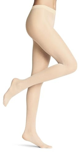 FALKE Damen Strumpfhose Mystical Wave 20 DEN W Ti transparent gemustert 1 Stück, Hautfarben Powder 4169, S