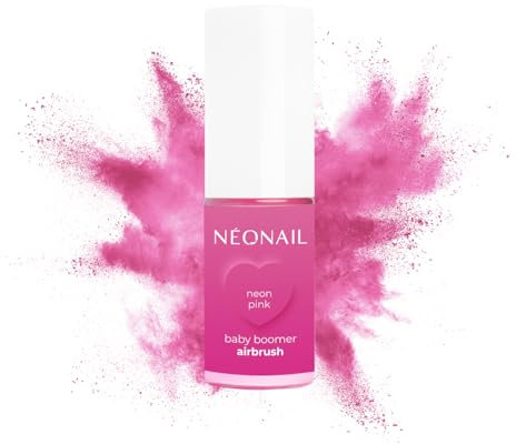 NÉONAIL Baby Boomer Airbrush 5g - Quick Ombre Spray - Nails - Powder - Ombre Spray Nägel - Babyboomer - Nail Powder - Spray - Ombre Spray Nails - Ombre - Neon Pink