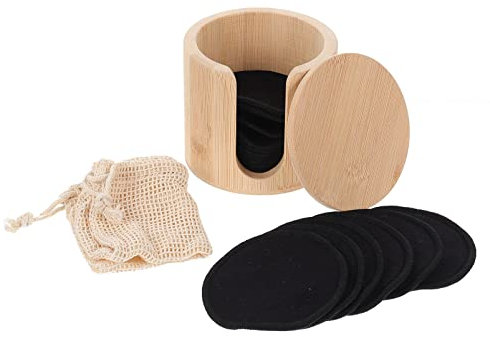 FRCOLOR 16pièces Démaquillants Réutilisables Pour Visage Nettoyants Outils De Soin Portables Lavables Et Doux Pour Visage