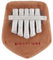 Apricot Lamb Daumenklavier Kalimba Musikinstrumente Plüschtiere für Kinder, weiche niedliche Kuscheltier für Baby Mädchen und Jungen, Flauschige Daumenpiano Daumenklavier Braun 17 cm