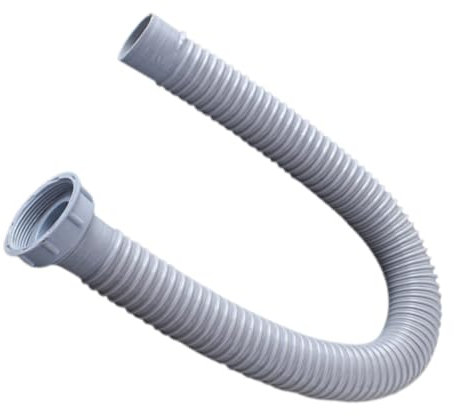 FUNNETOYU 0.5m Flexibler Abwasserschlauch Für Waschmaschinen Und Spülmaschinen Einstellbarer Abflussrohr Für Küchen Badezimmeranwendungen