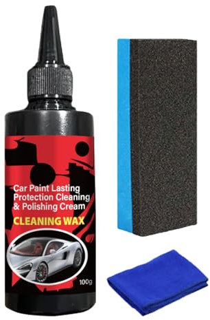 Rimozione antigraffio per veicoli, kit di riparazione antigraffio 100 ml, kit di cura per uso quotidiano, parafanghi, porte, paraurti, barche