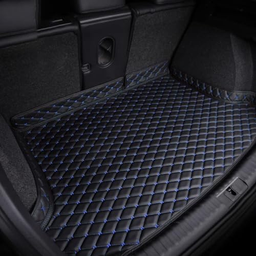 JHXFUL Auto Kofferraummatte für Caddy Maxi 2015-2023 2024 2025, Wasserdicht Kratzfest Kofferraumwanne Schutzmatte Interieur Zubehör,E