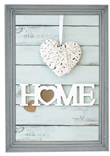 ZEP S.r.l. Vintage White Holzbilderrahmen, Grau, 30 x 40 cm