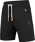 Mount Swiss Kurze Freizeithose Liam I Kurze Sweatpants Herren Mit Taschen I Sport Shorts Übergröße Schwarz, 3XL