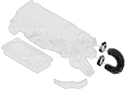 Borg & Beck BTH1470 Air Filter Hose To Fit PSA Nemo Fiat Fiorino 1 4 8V