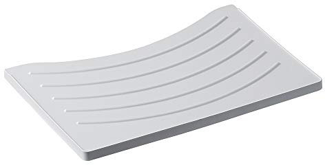 Asse Lavaggio per Vasca Lavatoio in PVC Bianco - Tavoletta Strofinatoio 53.5x35.5 cm Compatibile