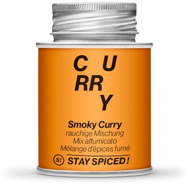 STAY SPICED! Smoky Curry | Premium BBQ Curry Gewürzmischung, 70 g