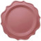 DecorLine Festliche Speiseteller, 20,3 cm, Rosa, 24 Stück