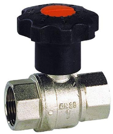 Syveco 531010 Serie 531 Messing Kugelhahn, PN25, Mit Getriebe, 2-1/2 FBSP