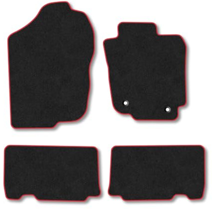 Fits Toyota Rav4 (2013-2019) Carpet Car Floor Mats | Tailored Fit Heavy-Duty Rubber Floor Mats Premium Durable Waterproof Custom Fit Water Resistant Easy-Clean