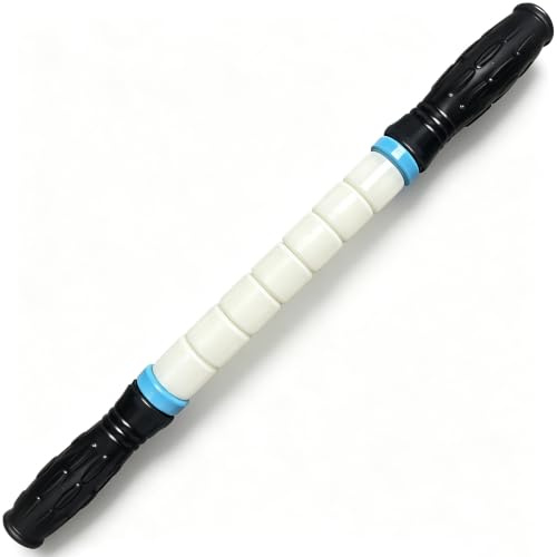 Muscle Roller Stick Ctwctr Massagerolle für Lymphdrainage, Cellulite Massagegerät, Bein Massagegerät für Durchblutung und Schmerzlinderung, Tiefengewebe & Triggerpunktmassage